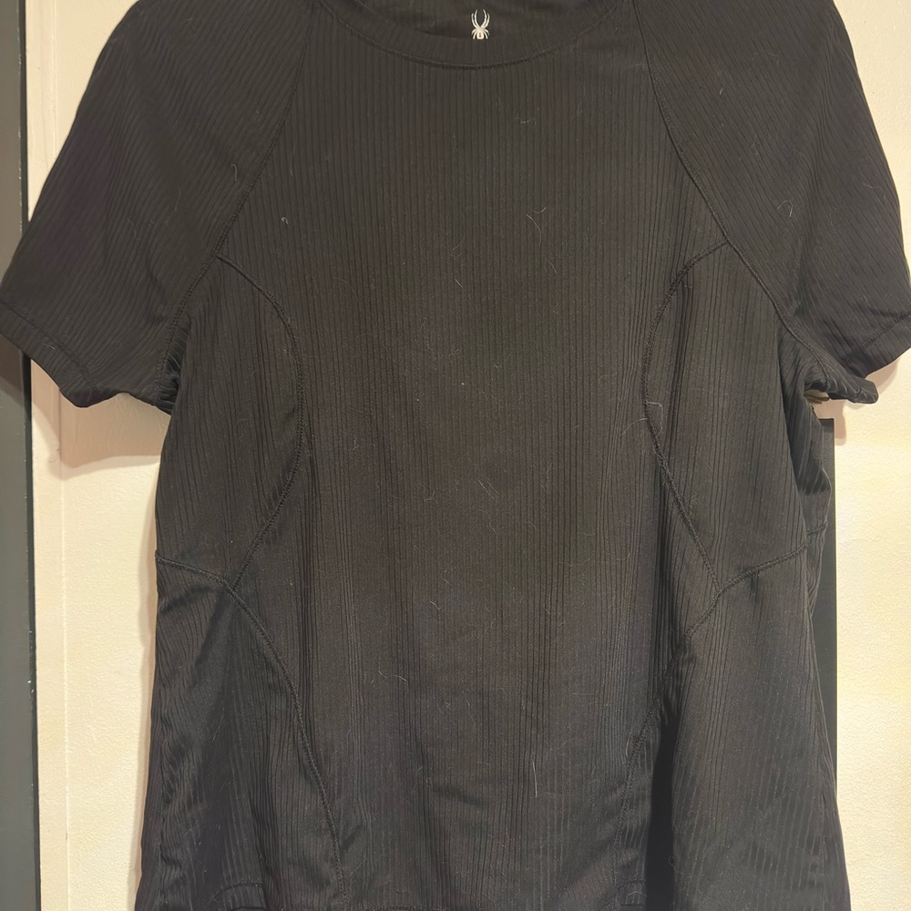 Spyder Black Short Sleeve Tee